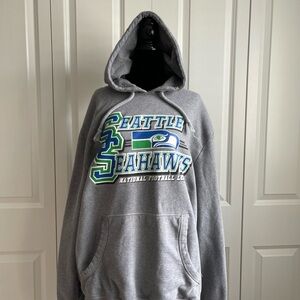 Mitchell & Ness Gray and Green Sweatshirt